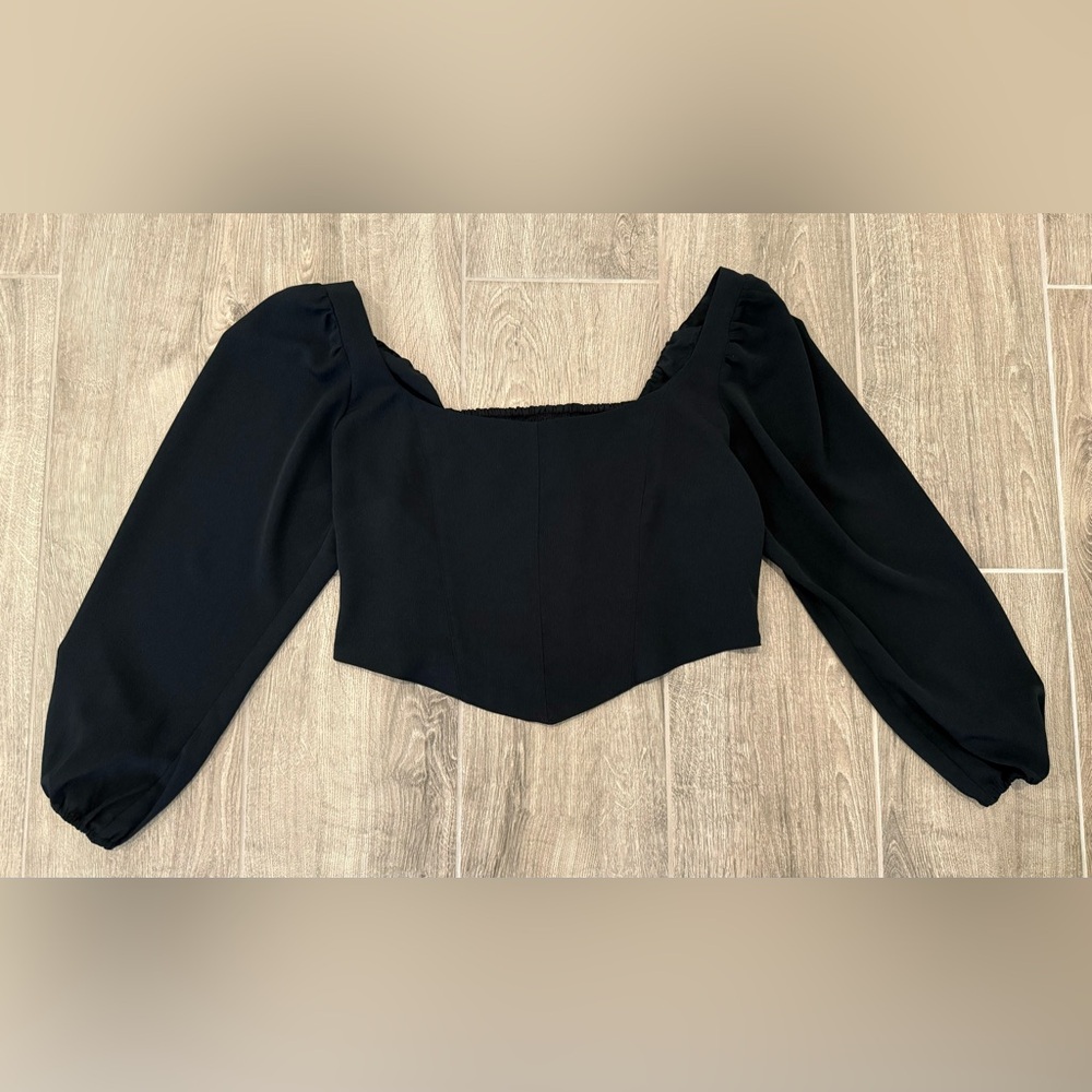 Elegant Black Women's Top